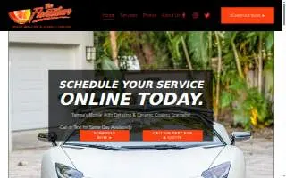 Floridian Mobile Detailing website