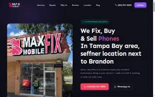 Max Mobile Fix website