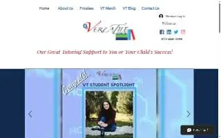 Verzatile Tutoring LLC website