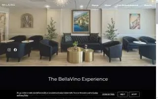 BellaVino Wine Bar website