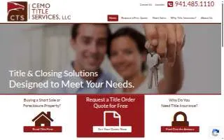 Cemo Title Services, LLC website