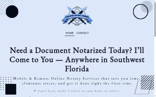 Elevated Notary Signing