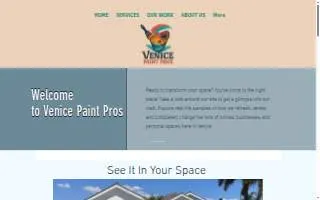 Venice Paint Pros website