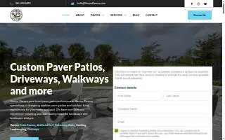 Venice Pavers and Landscape website
