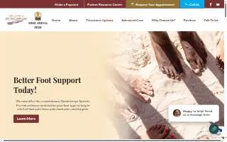 West Coast Podiatry Center - Venice website