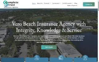 Complete Trust Insurance Agency website