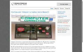 Computer Connection of Vero Beach website