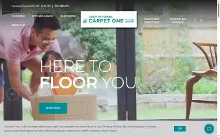 Creative Floors Carpet One website