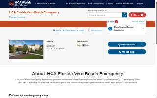 HCA Florida Vero Beach Emergency