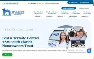 Hulett Environmental Services of Vero Beach website