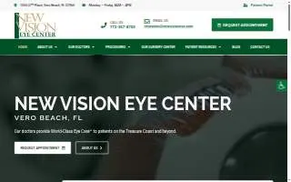 New Vision Eye Center website