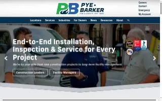 Pye-Barker Fire & Safety, formerly Mountain Alarm of Reno website