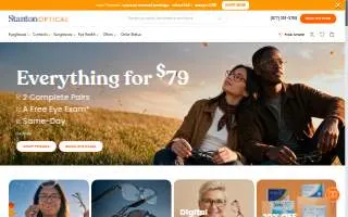 Stanton Optical of Vero Beach website