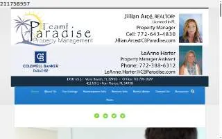 Team Paradise Property Management website