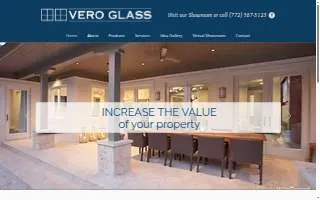 Vero Glass & Mirror website