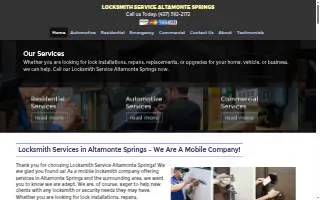 Locksmith Service Altamonte Springs website
