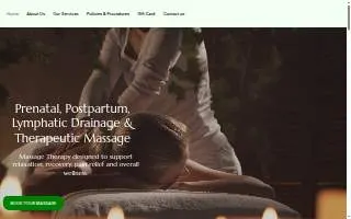 Ultimate Massage Studio website