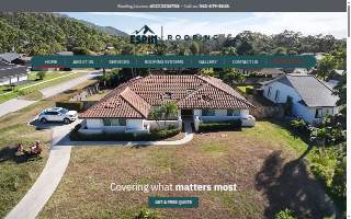 Espin Roofing website