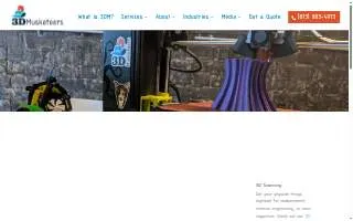 3D Musketeers website
