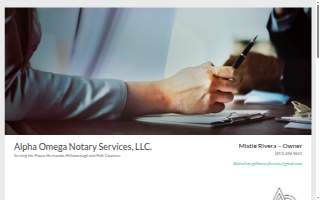 Alpha Omega Notary Services LLC