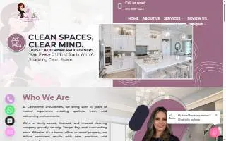 Catherinne ProCleaners website