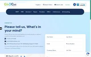 ClinDCast LLC website