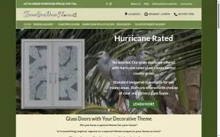 Etched Glass Doors FL website