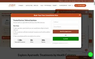 Jiva Med Spa website