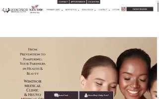 Neuvo Salon & Spa website