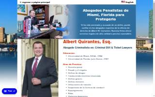Albert Quirantes, Esq. Criminal DUI & Ticket Lawyers of West Little River
