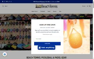 iamBeachTennis