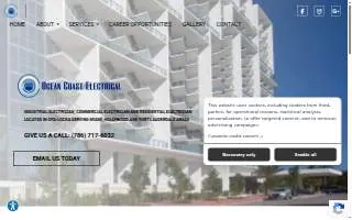 Ocean Coast Electrical of West Little River website