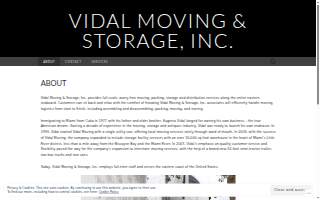 Vidal Moving & Storage