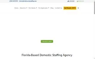 British Society Staffing website