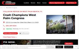 Crash Champions Collision Repair West Palm Congress