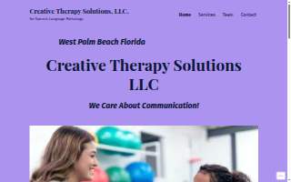 CREATIVE THERAPY SOLUTIONS for SPEECH LANGUAGE PATHOLOGY