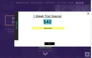 Station2Fitness website