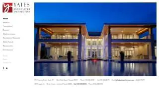 Yates Architecture of West Palm Beach website
