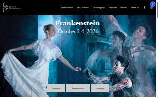 Ballet Pensacola, Inc website