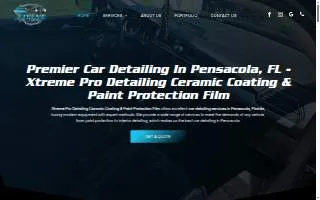 Xtreme Pro Detailing Ceramic Coatings & Paint Protection Film website