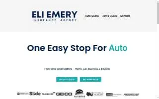 Eli Emery Insurance Agency website