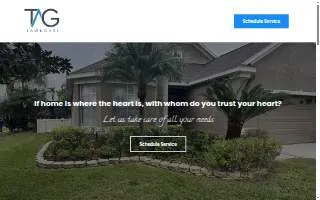 TAG Lawn Care website