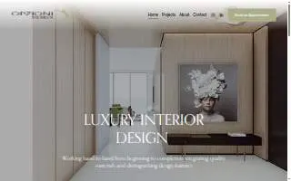 Opzioni Design Inc of Weston website