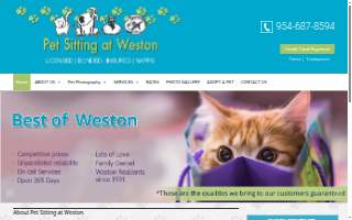 Pet Sitting at Weston