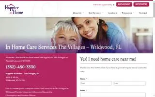 Happier At Home - The Villages website