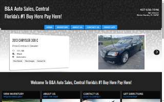 B&A Auto Sales