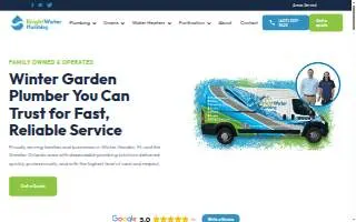 Brightwater Plumbing of Orlando website