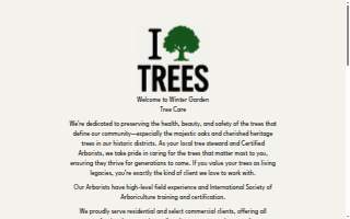 Winter Garden Tree Care
