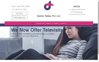 Doctor Today TLC LLC website