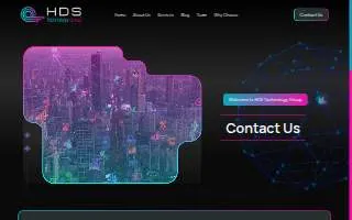 HDS Technology Group website